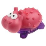 Gigwi 6985 - 'Suppa Puppa' Hippo - Pink/clear purple