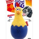 Gigwi 8130 - Cock 'EGG Wobble Fun' TPR and Plush