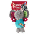 Gigwi 6285 - Elephant 'Plush Friendz' w/squeaker