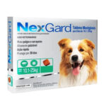 NEXGARD DE 10 A 25 K. 3 TABLETAS