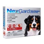 NEXGARD DE 25 A 50 K. 3 TABLETAS