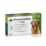 SIMPARICA DE 20 A 40 K (03 TABLETAS)