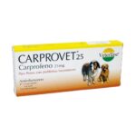 CARPROVET 25 ( 40 TABLETAS)
