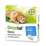 DRONTAL PLUS GATO ( 02 TABLETAS)
