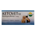 KETOVET 10 (01 TABLETA)