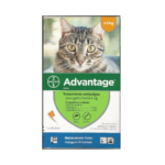 Advantage Pipeta Antipulgas gatos hasta 4kg