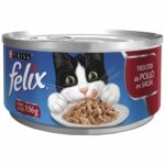 Lata Felix Pate Pollo En Salsa 156g