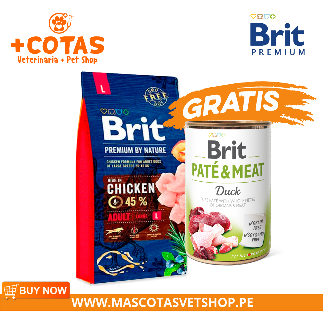 Promo Combo 18112025 Brit 0101(1) BRIT PREMIUM BY NATURE ADULT LARGE 15KG - Imagen 1