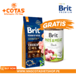 BRIT PREMIUM BY NATURE ADULT MEDIUM 15KG