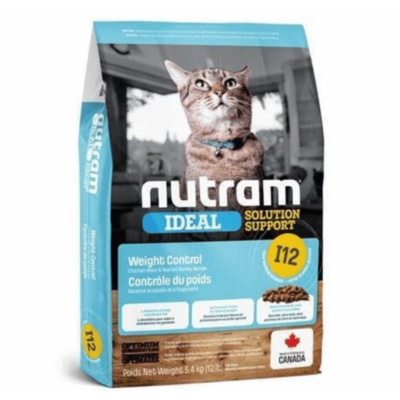 NEW I12 NUTRAM IDEAL WEIGHT CONTROL CAT 5.4Kg
