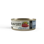 Bravery Lata Tuna Loin and Carrots Sterilized Cat 70gr