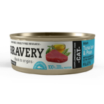Bravery Lomo de Atún y Guisantes Gato Adulto Lata 70gr