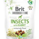 Brit Crunchy Snack Insects with Rabbit 200gr