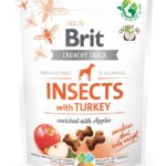 Brit Crunchy Snack Insects with Turkey 200gr