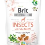 Brit Crunchy Snack Insects with Salmon 200gr