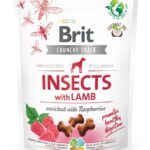 Brit Crunchy Snack Insects with Lamb 200gr