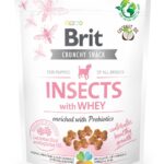 Brit Crunchy Snack Insects with Whey 200gr