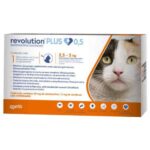 REVOLUTION PLLUS GATO DE 2 - 5 KG X 3 PIPETAS NARANJA