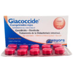 Giacoccide Rojo Caja de 20 pastillas
