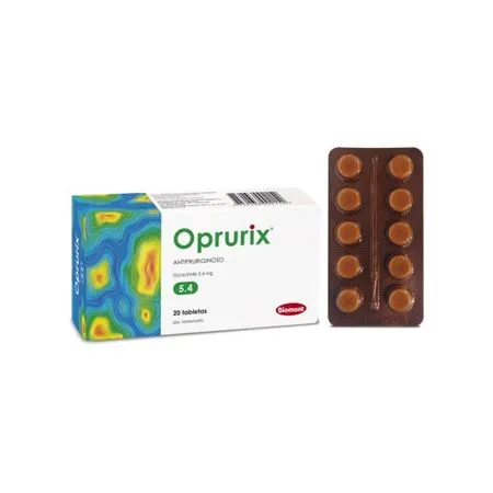 null OPRURIX 5.4MG CAJA X 20 PASTILLAS - Imagen 1