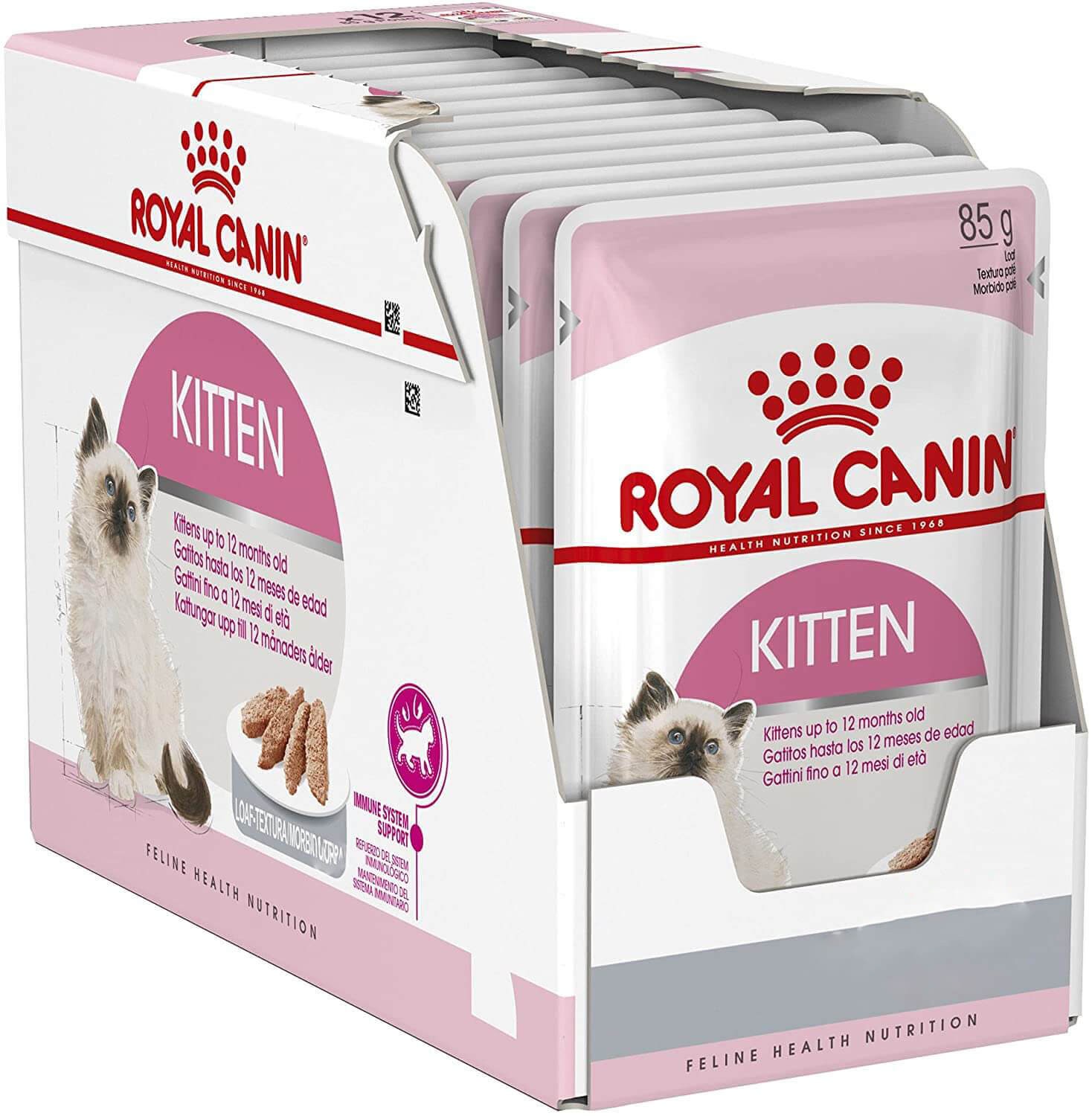 pack-12-pouch-royal-canin-kitten-85g ROYAL CANIN KITTEN SACHET X12 UND 85G - Imagen 1