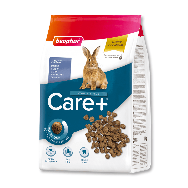 beaphar-adulto1302 BEAPHAR CARE + RABBIT ADULT 1.5KG - Imagen 1